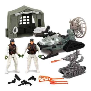 DIY Special Army Forces Military Snowmobile Tank Military Weapon Soldiers Toy - Imagen 1 de 6