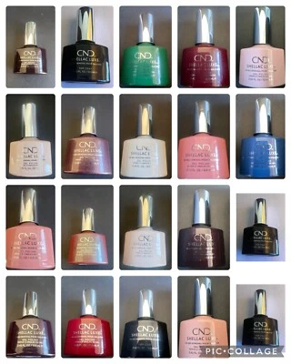 💖CND SHELLAC LUXE GEL NAIL POLISH ***30+ SHADES *** sale sale sale 12.5ml💖