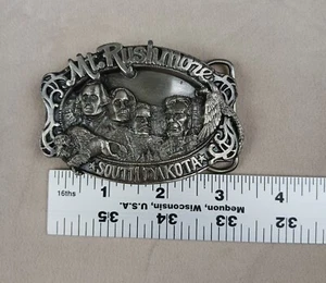 Mt Rushmore 1985 Siskiyou Belt Buckle Limited Edition #1857 Heavy - Picture 1 of 4