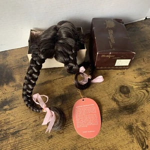 New Monique Collection Doll Wig "Connie" Size 12-13 Dark Brown With Original Box - Picture 1 of 9