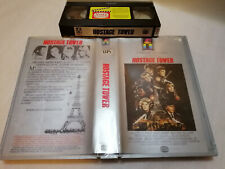 HOSTAGE TOWER 1980 - RARE Australian FILMWAYS Silver Box 1st VHS Issue THRILLER!