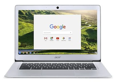 Acer Chromebook CB3-431 14'' Laptop N3060 1.6GHz 2GB eMMC 32GB Chrome OS Silver - Image 1 of 4