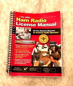 The ARRL Ham Radio License Manual Spiral - Easy Amateur Technician Operators - Picture 1 of 2