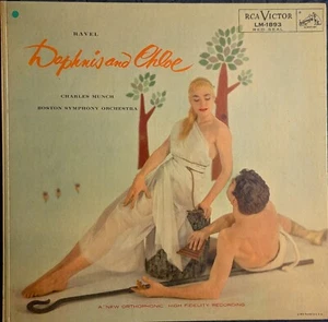 Ravel/ Daphnis And Chloe/Munch/Boston/Plum Dog/Mono/Orthophonic/VG+ - Imagen 1 de 7