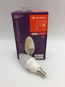 LEDVANCE Smart+ LED E14 ZigBee Lampe, warmweiß, dimmbar, Echo kompatibel - Afbeelding 1 van 4