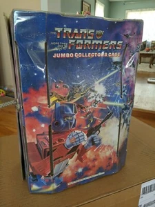 Vintage 80er Transformers G1 Spielzeug Jumbo Sammler Tragetasche Aufbewahrungskoffer - Bild 1 von 7