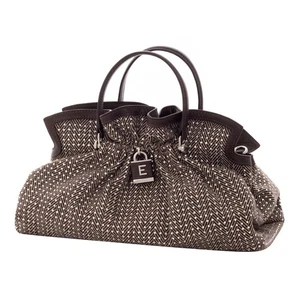 Ermanno Scervino Borsa Tote Octavia Herringbone marrone 12402055 - Foto 1 di 1
