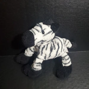GUND ZEEK THE ZEBRA 6" Bean Bag Floppy Mini Stuffed Animal Toy - Picture 1 of 7