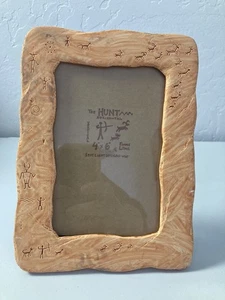 The Hunt RedRock Art Petroglyphen Piktogramme 4"x6" Bilderrahmen - Bild 1 von 7