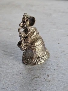 Mouse Playing A Saxophone Sitting On A Bell - Picture 1 of 5