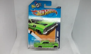 Hot Wheels 2012 '66 Chevy Nova Lime Green #106 Muscle Mania GM #6 of 10 MATTEL - Picture 1 of 9
