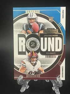2024 Panini Contenders - Round Numbers Jonathon Brooks, Ben Sinnott #25 (RC) - Bild 1 von 2