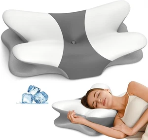 Cervical Neck Pillow for Pain Relief - Ergonomic Side Sleeper Pillow for Neck - Picture 1 of 7