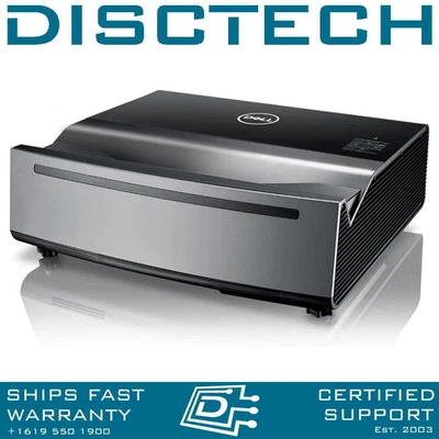 Dell 4K UST UHD Laser Projector Ultra Short Throw S718QL DLP Epson LG 5000 Lumen - Image 1 of 4