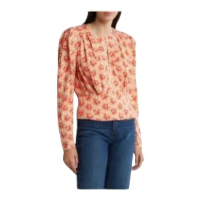 Blusa romántica manga abullonada con estampado floral Bailey Bailey para mujer talla pequeña Foto 1 de 4