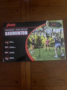 New Penn Premium Easy Setup Badminton Set, Includes 4 Rackets and Shuttlecocks🏸 - Picture 1 of 7