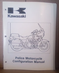 DE COLECCIÓN--MANUAL DE CONFIGURACIÓN DE MOTOCICLETA DE POLICÍA KAWASAKI - MANUAL DE SERVICIO - PB - Imagen 1 de 4