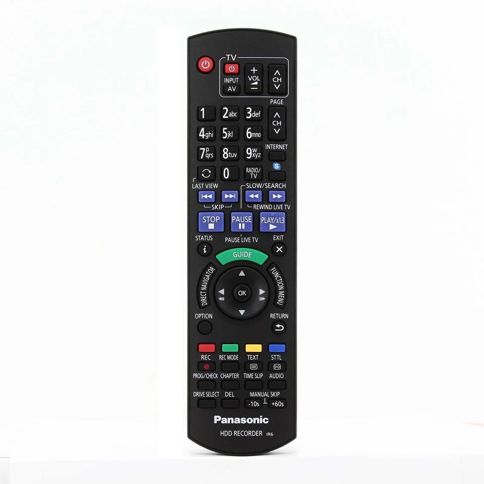 NEW GENUINE PANASONIC REMOTE CONTROL FOR DMR-HWT150 DMR-HWT250 DMR-PWT655 BWT850 - Image 1 of 1