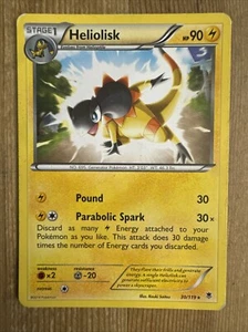 Heliolisk (Phantom Forces 30/119) - Non Holo Rare Pokemon HP - Picture 1 of 2