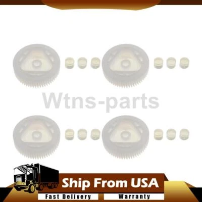 For Lincoln Town Car 5.0L 1990 Front Rear Power Window Motor Gear Dorman 4PCS - Image 1 of 4