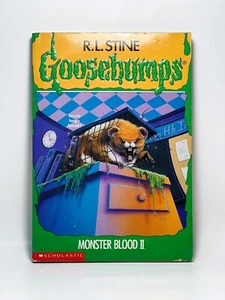 22nd Print #18 Monster Blood 2 Goosebumps Book Youth Horror RL Stine Vintage 90s - Picture 1 of 23