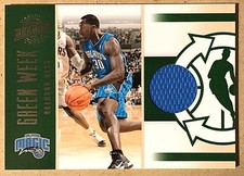Brandon Bass 2010-11 Panini Season Update Green Week Jerseys #136/799 Magic #4