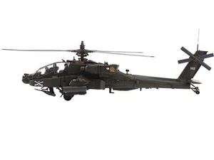 2018 Boeing AH-64D Apache Helicopter Diecast Model 1/72 Hobby Master USA Army - Picture 1 of 5