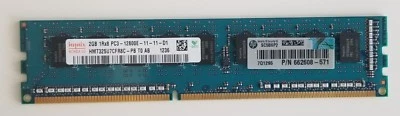 HYNIX 2GB PC3-12800 1600 HMT325U7CFR8C PB Unbuffered PC3-12800E - Image 1 of 4