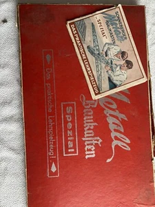 Mettalbaukasten Sonnenberer gebraucht mit einer Bauanleitung für viele Modele - Bild 1 von 2