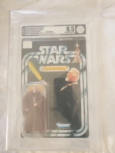 2004 Hasbro Star Wars - OTC - Ben Kenobi (text variant) unpunched AFA U8.5 - Picture 1 of 3