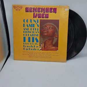 Remember When~COUNT BASIE & Duke Ellington Greatest Hits 2 LP Records Ex - Picture 1 of 2