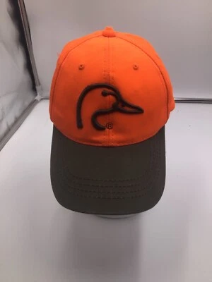 Регулируемая бейсбольная кепка Ducks Unlimited оранжевая/коричневая H8 - Изображение 1 из 4