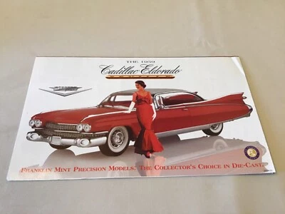 Franklin Mint 1959 Cadillac Eldorado L.E. Rare Brochure Only 1:24 - Image 1 of 4