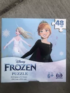 Disney's Frozen 48 Piece Jigsaw Puzzle 10.3" x 9.1" New in Box - Picture 1 of 3