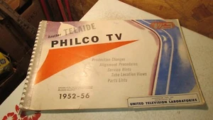 1952-56 Telaide Philco TV Manual - Picture 1 of 3