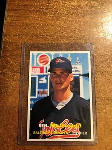 1990 SCD Baseball Card Price Guide # 11 Ben McDonald