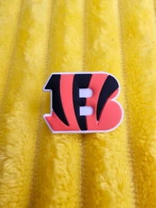 Cincinnati Bengals NFL Team Croc Shoe Charm – Fan Gift, -Inspired Accessory - Picture 1 of 1
