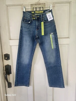Pantalones de mezclilla Lee Sport Series calce recto/pierna talla 12 regular nuevos con etiquetas  Foto 1 de 2
