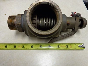 Safety Relief Valve 1.0 Lbs, Kunkle Valve Co, 1-1/4"mnpt x 2"fnpt, 837 cfm, used - Picture 1 of 4