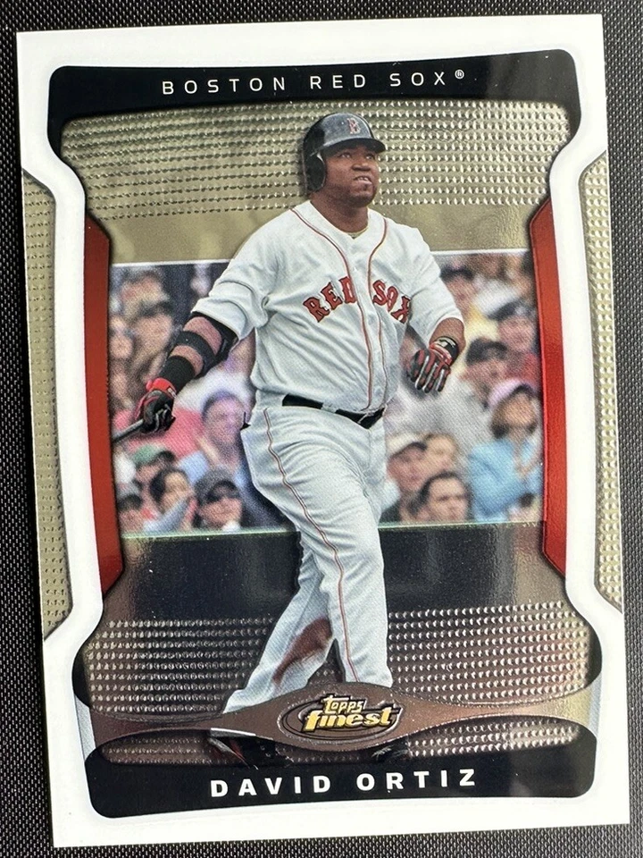 2009 Topps Finest David Ortiz #34 HOF - Image 1 of 2