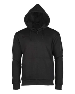 Chaqueta con capucha táctica negra, sudadera, camping, outdoor, militar -NUEVA- - Imagen 1 de 1