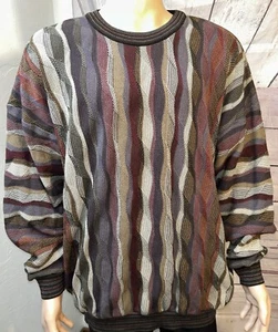 Tundra Canada Pullover Herren XXL Braun & Schwarz Coogie Cosby Style Sweater - Bild 1 von 7