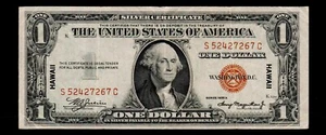 $1 1935-A Hawaii WWII Emergency Issue Silver Certificate Free Shipping (#183) - Picture 1 of 2
