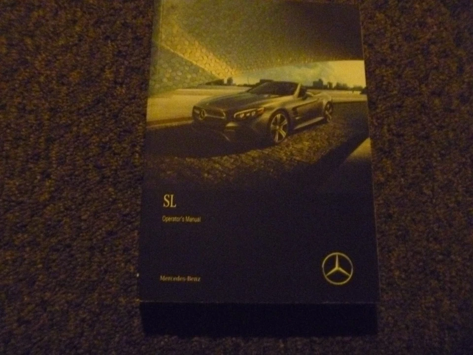 Mercedes Benz SL450 2019 SL550 y SL63 AMG convertible manual del operador del propietario xz Foto 1 de 1