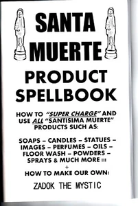 SANTA MUERTE PRODUCT SPELLBOOK book Santisima Holy Death spells - Picture 1 of 1