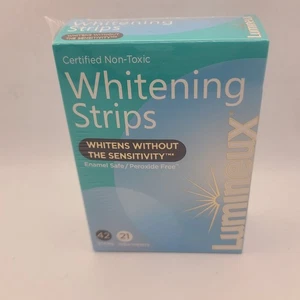 Oral Essentials Lumineux Zahnaufhellungsstreifen 42 Streifen 21 Behandlungen Ablaufdatum 6/26 - Bild 1 von 3