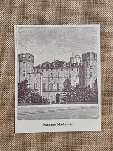 Turin um 800 Palazzo Madama Piemont - Bild 1 von 1