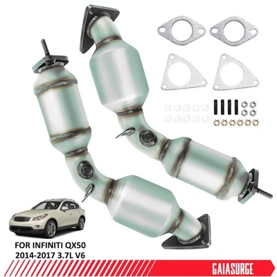 Catalytic Converter Direct-Fit For 2014 2015 2016 2017 INFINITI QX50 3.7L V6 Foto 1 de 4