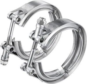 5 Inch V Band Clamp 304 Stainless Steel, for Turbo Exhaust Downpipe - WYSYWYKA - Bild 1 von 7