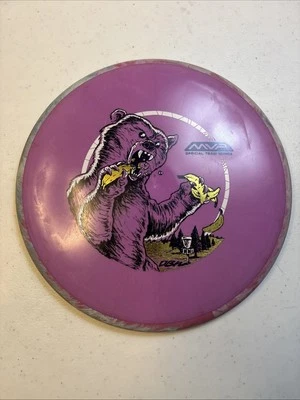MVP Discs Official Team Series Hex 171g Purple Bear & Banana - Image 1 of 2